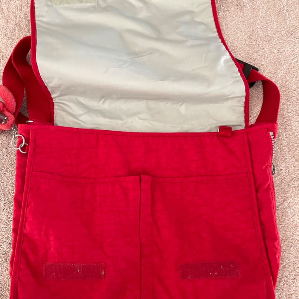 Kipling Messenger Red Bag - Picture 5 of 7